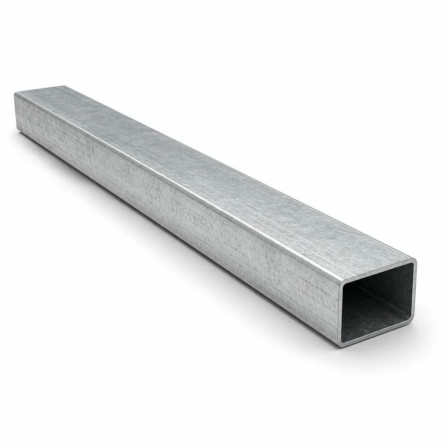Tube rectangulaire galvanisé
